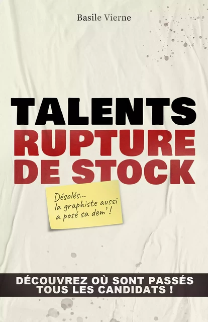 Talents : rupture de stock - Basile Vierne - Librinova