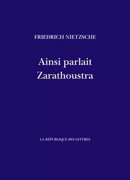 Ainsi parlait Zarathoustra