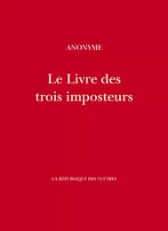 Le Livre des trois imposteurs