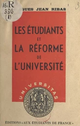 Les étudiants et la réforme de l'Université