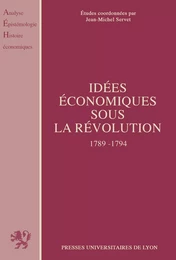 Idées économiques sous la Révolution (1789-1794)