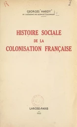 Histoire sociale de la colonisation française