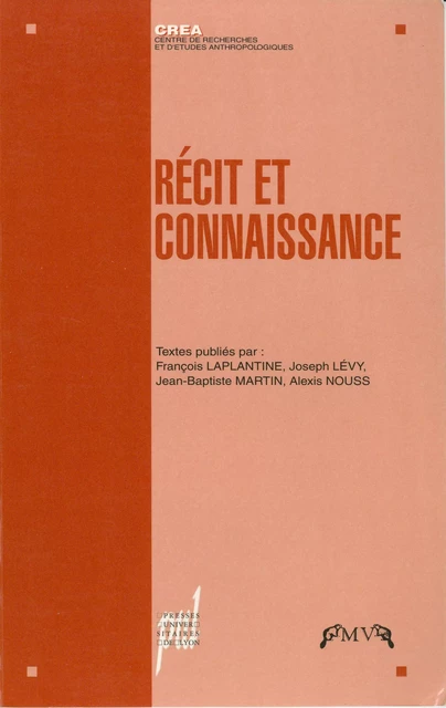 Récit et connaissance -  - Presses universitaires de Lyon