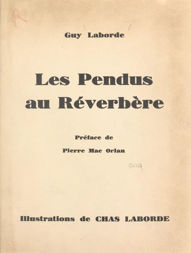 Les pendus au réverbère - Guy Laborde - FeniXX réédition numérique