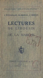 Lectures du Limousin et de la Marche