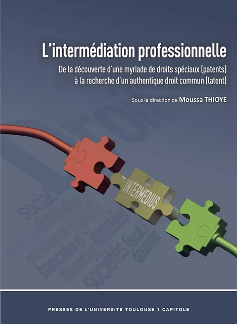 L'intermédiation professionnelle -  - Presses de l’Université Toulouse Capitole