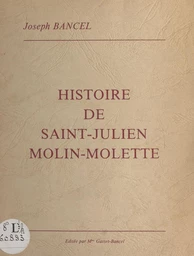 Histoire de Saint-Julien-Molin-Molette