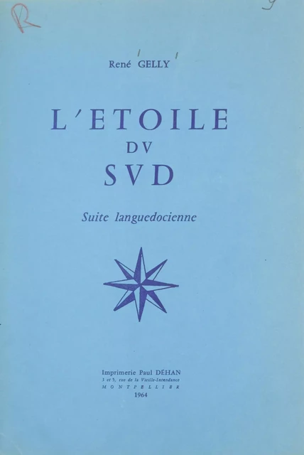 L'étoile du sud - René Gelly - FeniXX réédition numérique