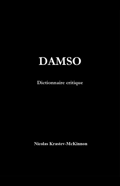 Damso - Nicolas Krastev-Mckinnon - Librinova