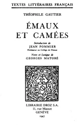 Emaux et Camées