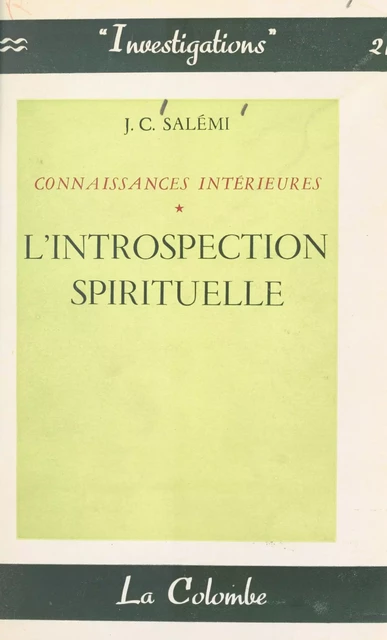 Connaissances intérieures (1) - J.-C. Salémi - FeniXX réédition numérique