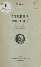 Nourritures spirituelles