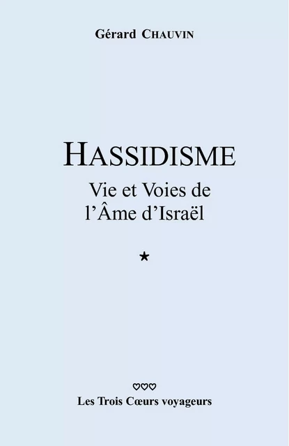 Hassidisme - Gérard Chauvin - Librinova