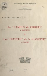 Le campus de Orreis à Mougins, 999-1504