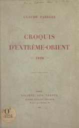 Croquis d'Extrême-Orient