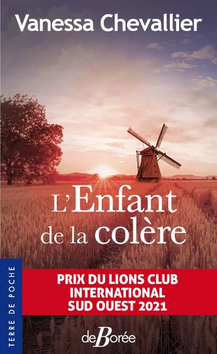 L'Enfant de la colère - Vanessa Chevallier - De Borée