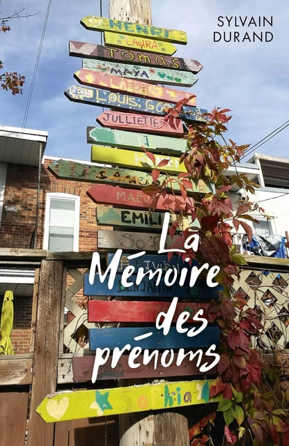 La Mémoire des prénoms - Sylvain Durand - Librinova