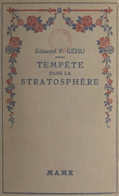 Tempête dans la stratosphère - Edmond P. Géhu - FeniXX réédition numérique