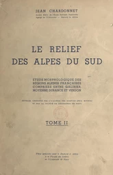 Le relief des Alpes du Sud (2)