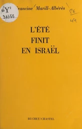 L'été finit en Israël