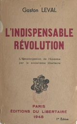 L'indispensable révolution