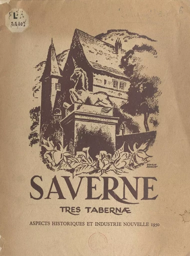 Saverne, tres tabernæ - E. Scherding - FeniXX réédition numérique