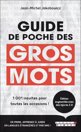 Guide de poche des gros mots - Jean-Michel Jakobowicz - Leduc Humour