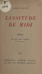 Lassitude de midi