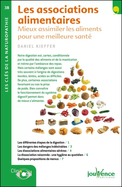 Les associations alimentaires - Daniel Kieffer - Éditions Jouvence