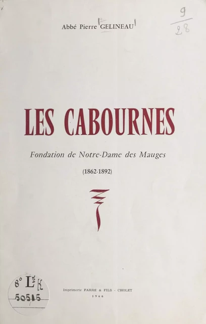 Les Cabournes - Pierre Gelineau - FeniXX réédition numérique