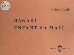 Bakari, enfant du Mali