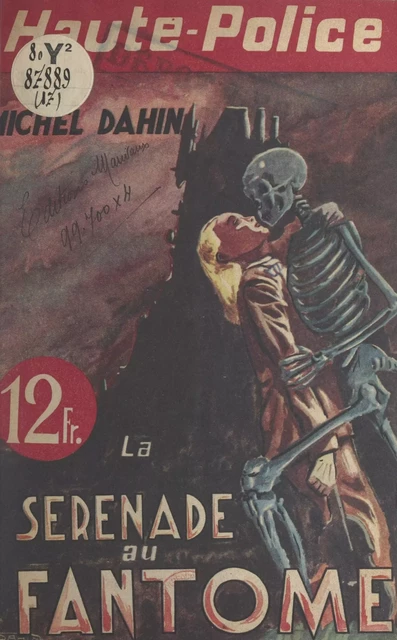 La sérénade au fantôme - Michel Dahin - FeniXX réédition numérique