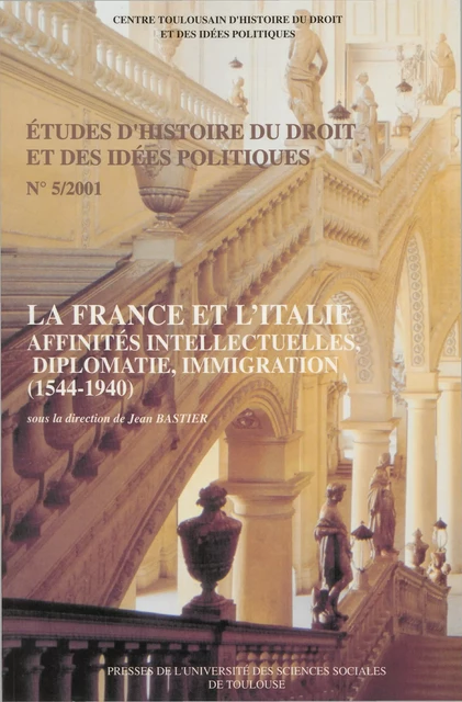 La France et l’Italie -  - Presses de l’Université Toulouse Capitole