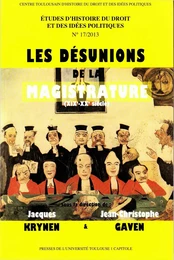 Les désunions de la magistrature