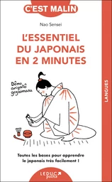 L'essentiel du japonais en 2 minutes, c'est malin