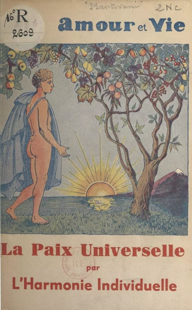 La paix universelle par l'harmonie individuelle - Romolo Mantovani - FeniXX réédition numérique