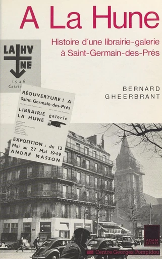 À la Hune - Bernard Gheerbrant - FeniXX réédition numérique