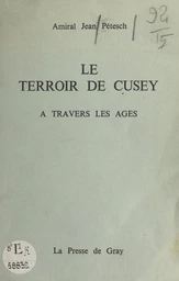 Le terroir de Cusey