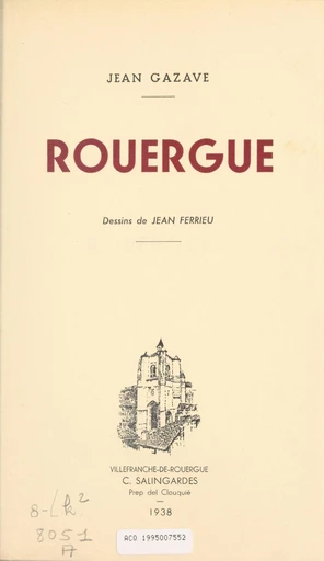 Rouergue - Jean Gazave - FeniXX réédition numérique