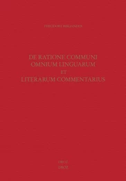 De ratione communi omnium linguarum et literarum commentarius