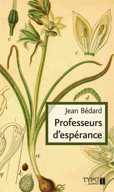 Professeurs d'espérance - Jean Bédard - Typo