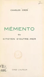 Mémento du citoyen d'outre-mer