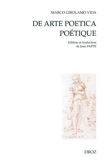 De arte poetica - Art Poétique - Marco Girolamo Vida - Librairie Droz