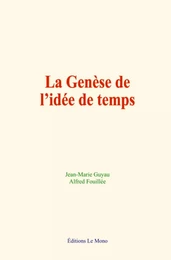 La genèse de l’idée de temps