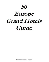 50 Europe Grand Hotels Guide