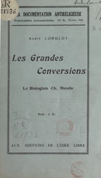 Les grandes conversions