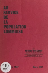 Au service de la population Lommoise