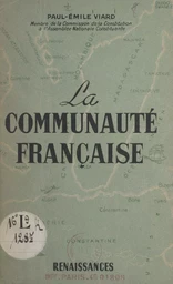 L'organisation constitutionnelle de la communauté française