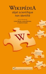 Wikipédia, objet scientifique non identifié