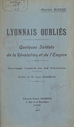 Lyonnais oubliés